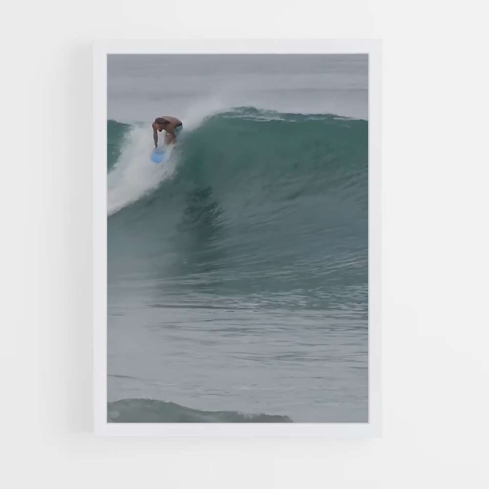 Poster Surfing the Edge – affiche Skimboard (vue 3)